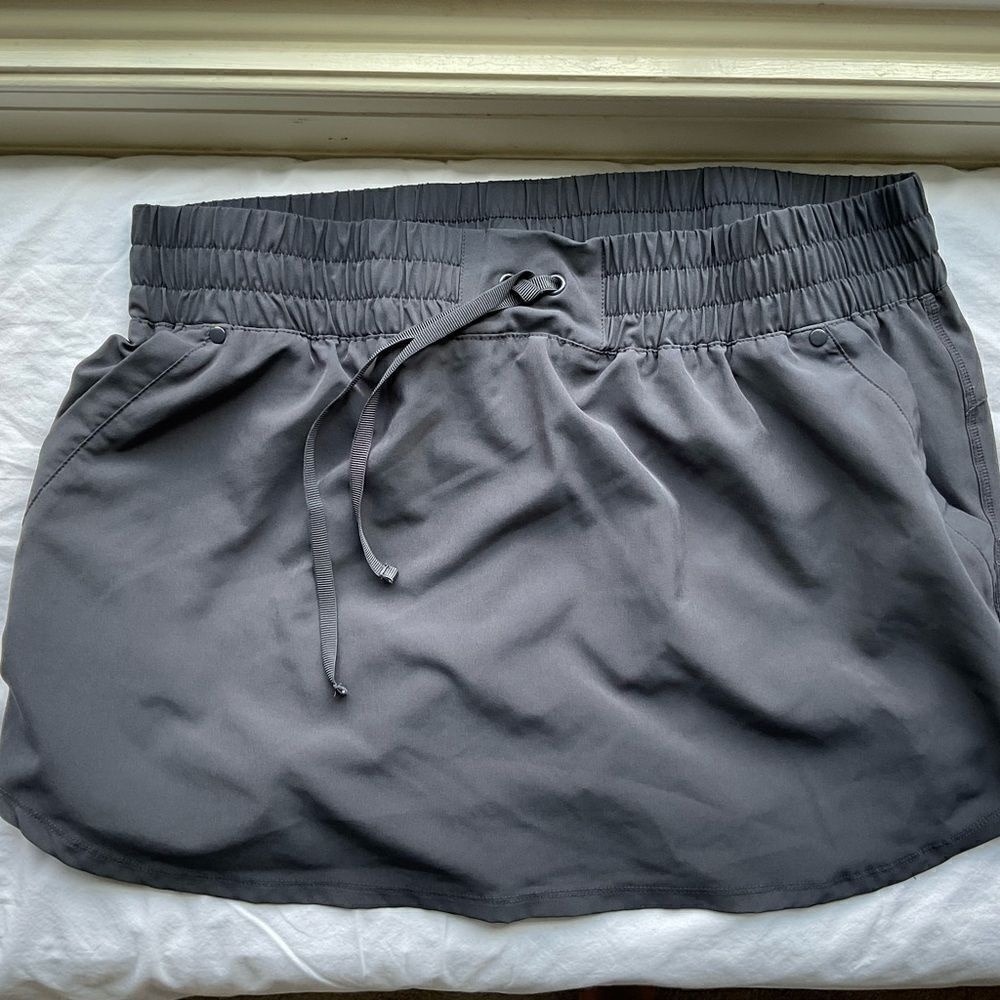 C9 By‎ Champion Womens  Athletic Dark Grey Skort with Pockets Size XXL